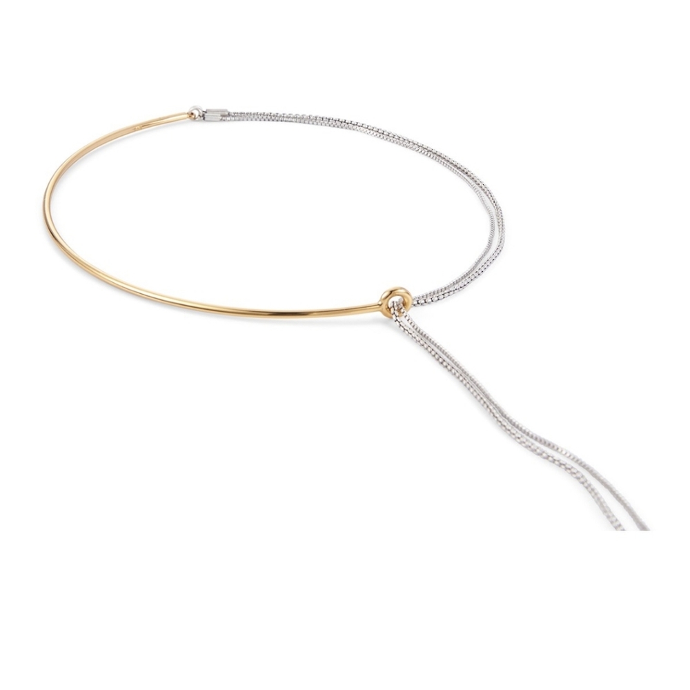 🎁NWT: Jenny Bird Two-Toned Lariat Necklace